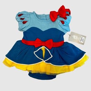 Dressy Baby Girls Princess Dress Onesie Bodysuit Romper Costume